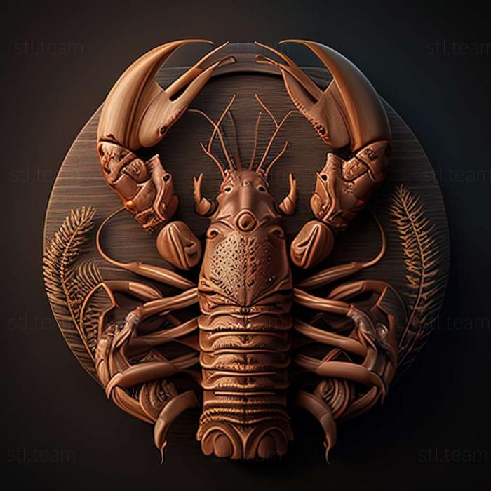 3D model lobster (STL)